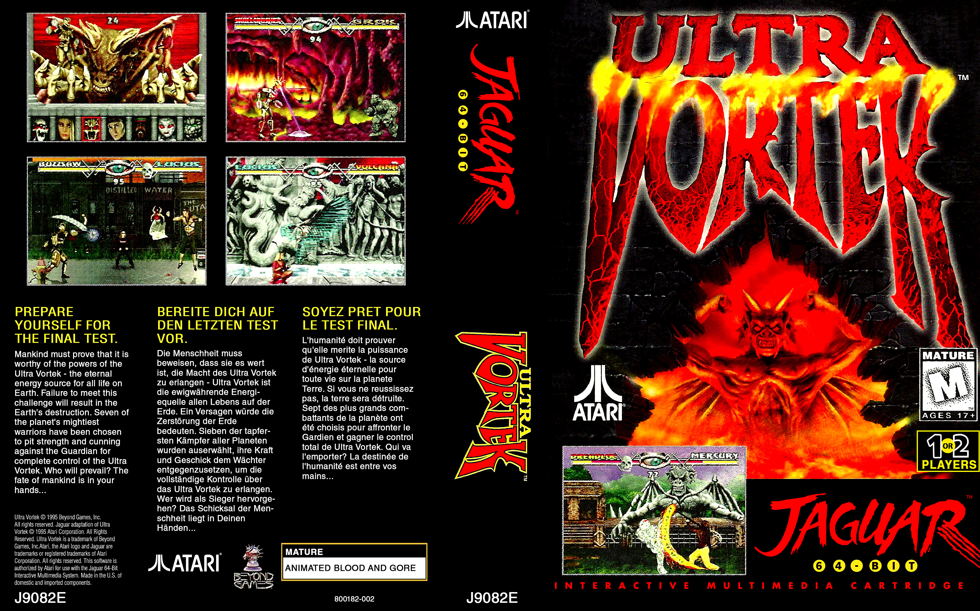 Ultra Vortek (Atari Jaguar) (gamerip) (1995) MP3 - Download Ultra